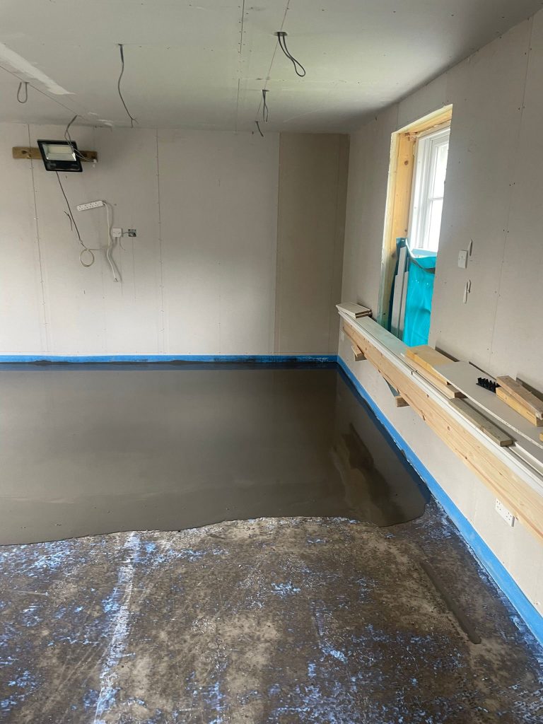 Fife industrial top self levelling screed