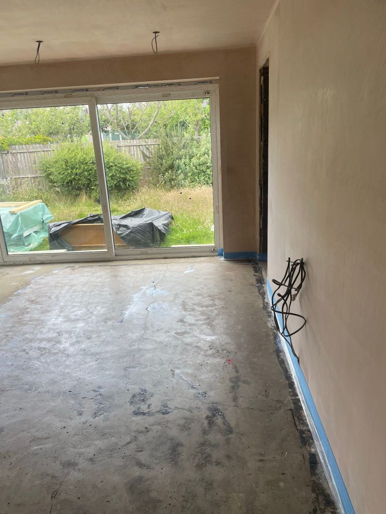 Edinburgh industrial top floor screed