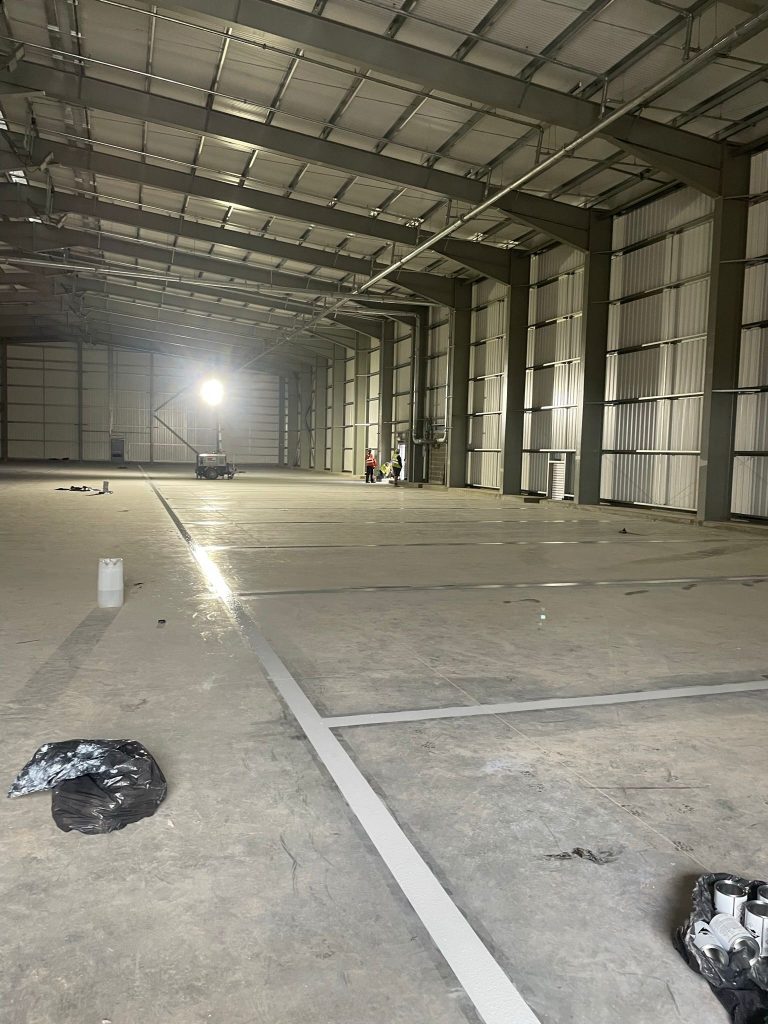 Macallan Whisky Storage Unit epoxy line and number painting