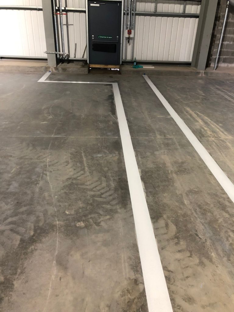 Macallan Whisky Storage Unit epoxy line and number painting