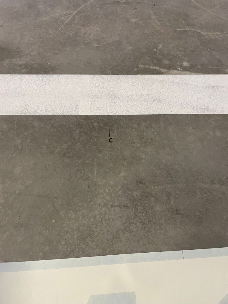 Macallan Whisky Storage Unit epoxy line and number painting