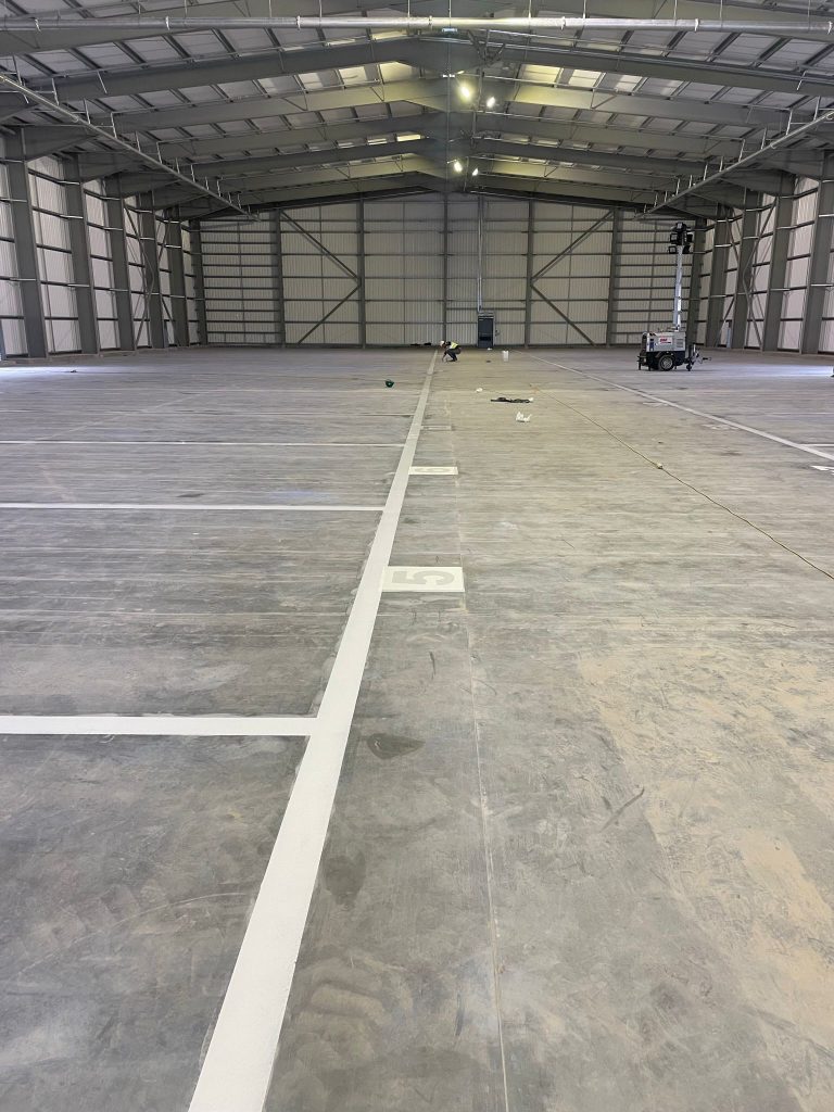 Macallan Whisky Storage Unit epoxy line and number painting