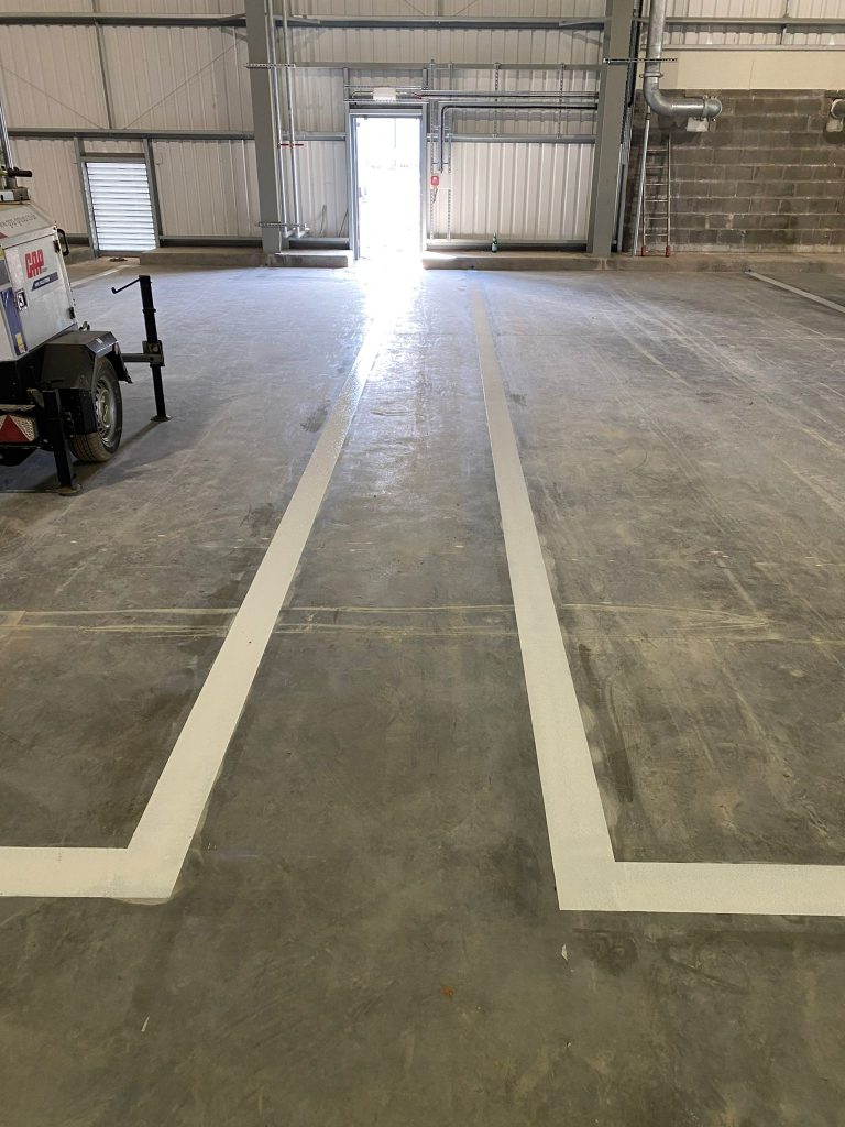 Macallan Whisky Storage Unit epoxy line and number painting