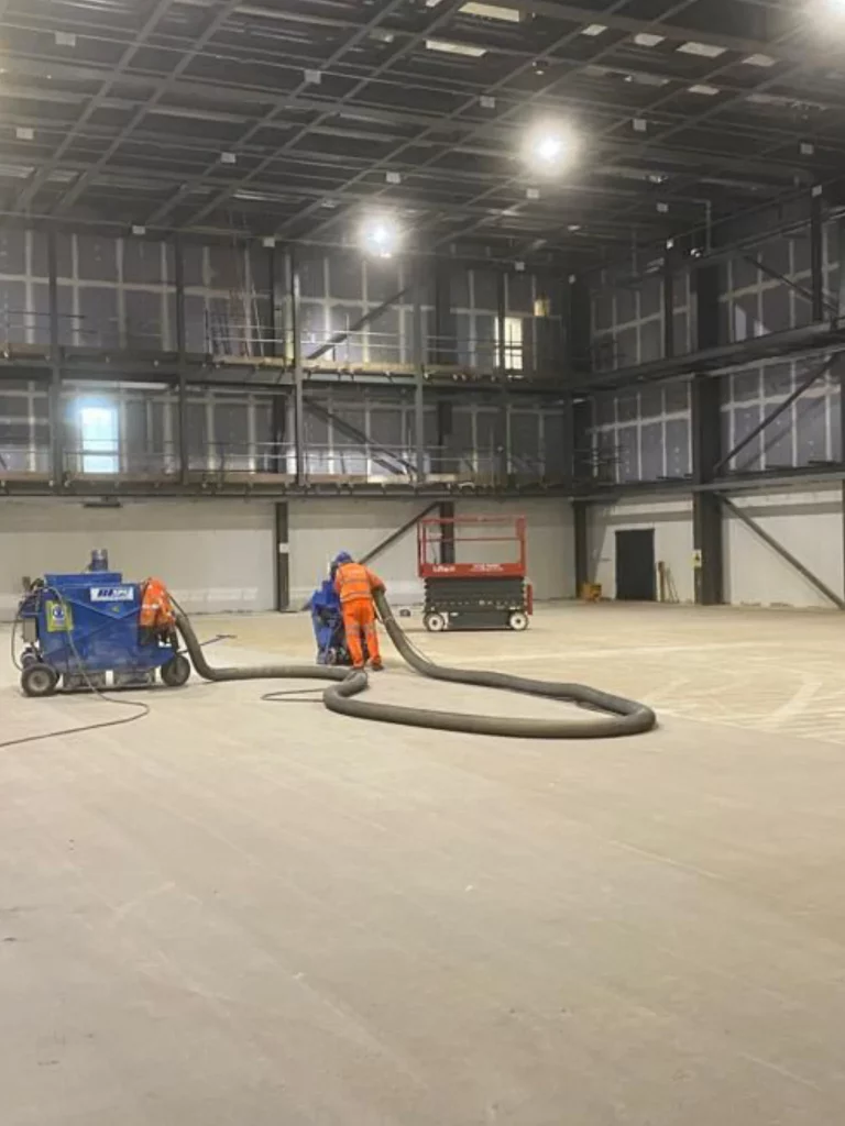 Kelvinhall screed and epoxy flooring system