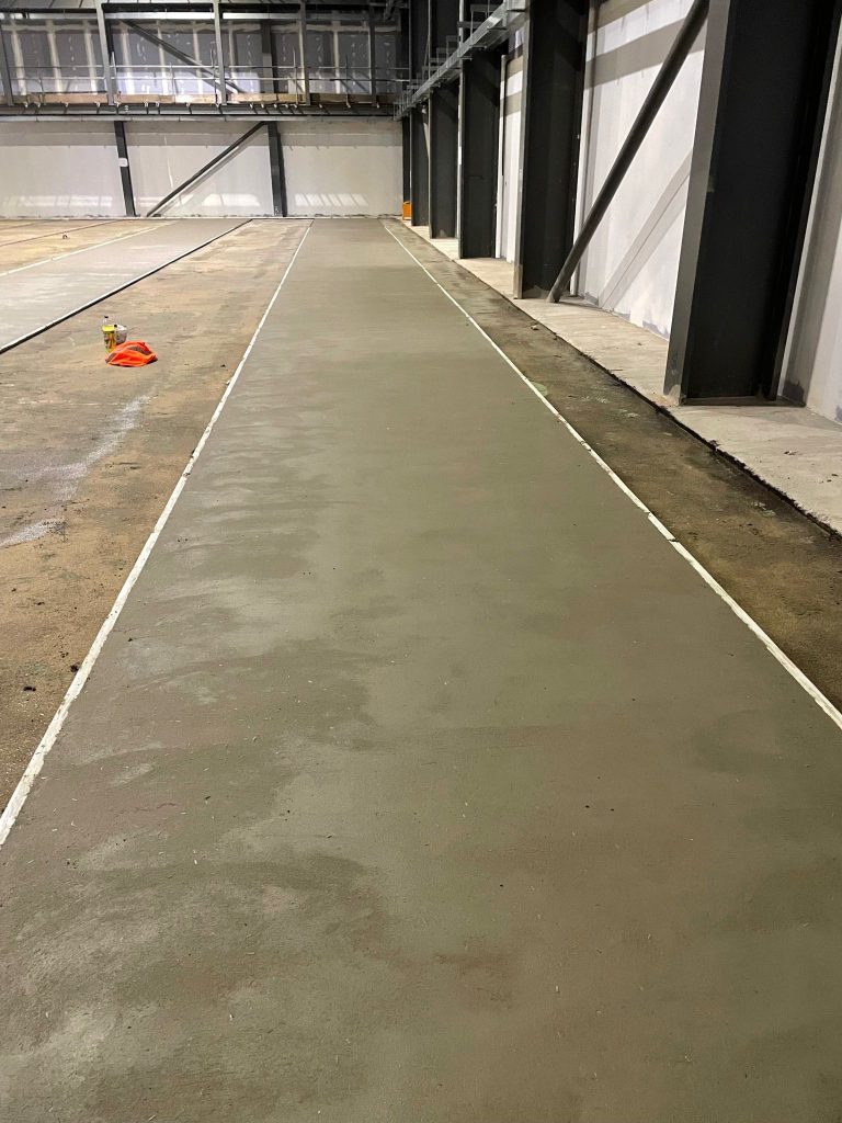 Kelvinhall screed and epoxy flooring system