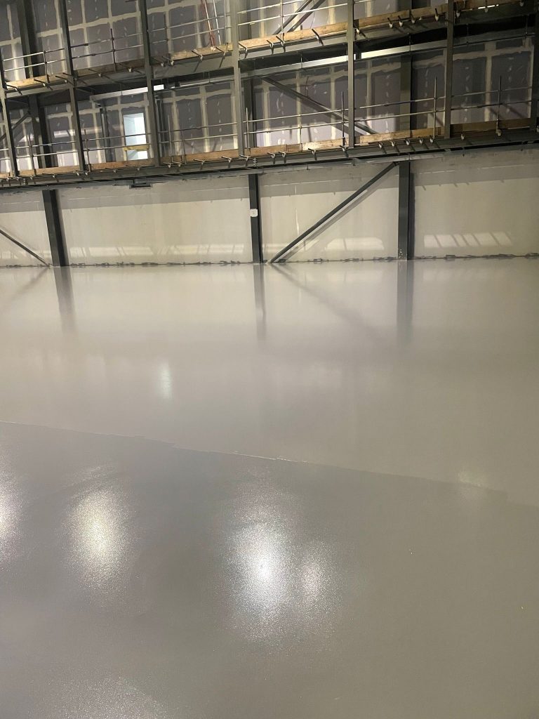 Kelvinhall screed and epoxy flooring system